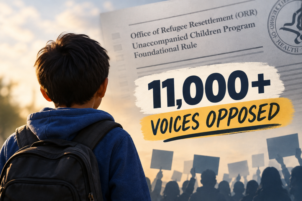 Why 11,000 People Opposed ORR's Rule on Immigrant Children